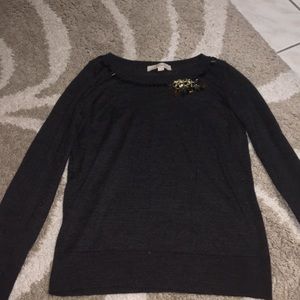 Dark Grey Ann Taylor Loft sweater
